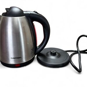 Chefman Stainless Steel Electric Kettle - Black